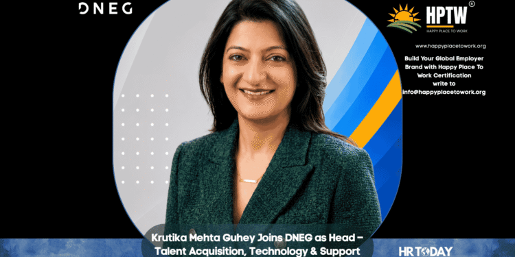 Krutika Mehta Guhey Joins DNEG as Head – Talent Acquisition, Technology & Support