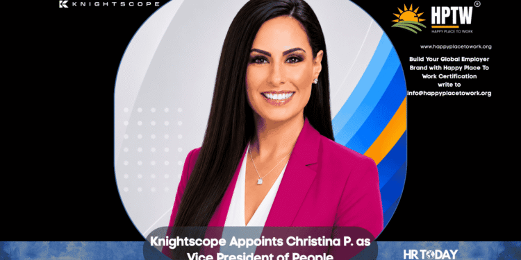 Knightscope Appoints Christina P. as Vice President of People
