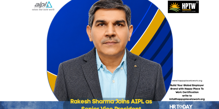 Rakesh Sharma Joins AIPL as Senior Vice President