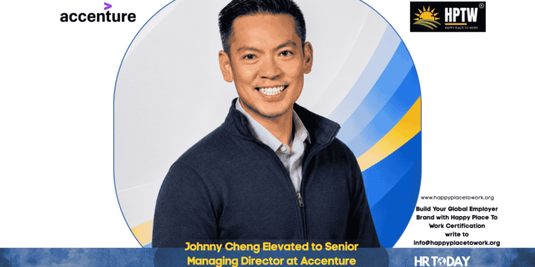 Johnny Cheng Elevated to Senior Managing Director at Accenture