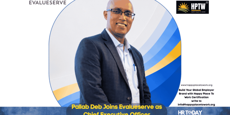 Pallab Deb Joins Evalueserve as Chief Executive Officer