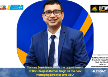 Canara Bank announces the appointment of Shri. Brajesh Kumar Singh as the new Managing Director and CEO