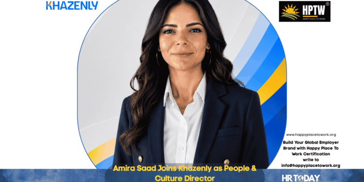 Amira Saad Joins Khazenly as People & Culture Director