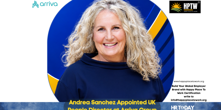 Andrea Sanchez Appointed UK People Director at Arriva Group