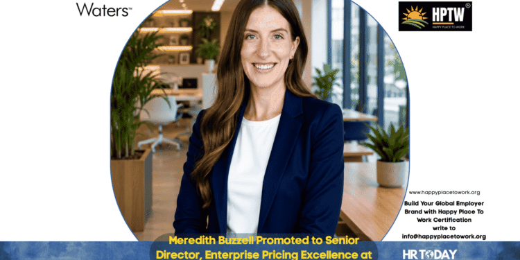 Meredith Buzzell Promoted to Senior Director, Enterprise Pricing Excellence at Waters Corporation