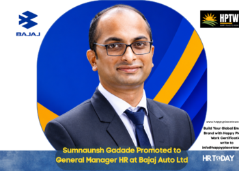 Sumnaunsh Gadade Promoted to General Manager HR at Bajaj Auto Ltd