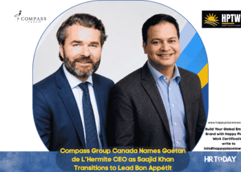 Compass Group Canada Names Gaétan de L’Hermite CEO as Saajid Khan Transitions to Lead Bon Appétit