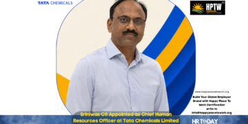 Sriniwas CR Appointed as Chief Human Resources Officer at Tata Chemicals Limited