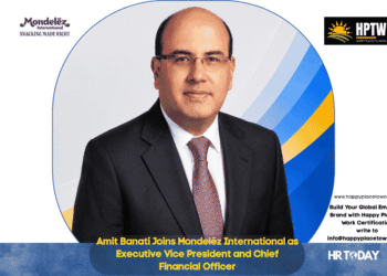 Amit Banati Joins Mondelēz International as Executive Vice President and Chief Financial Officer