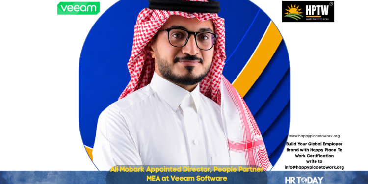 Ali Mobark Appointed Director, People Partner MEA at Veeam Software