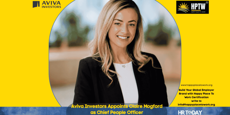 Aviva Investors Appoints Claire Mogford as Chief People Officer