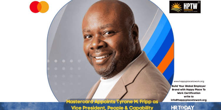 Mastercard Appoints Tyrone M. Fripp as Vice President, People & Capability