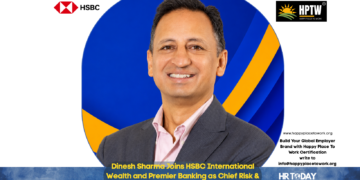 Dinesh Sharma Joins HSBC International Wealth and Premier Banking as Chief Risk & Compliance Officer