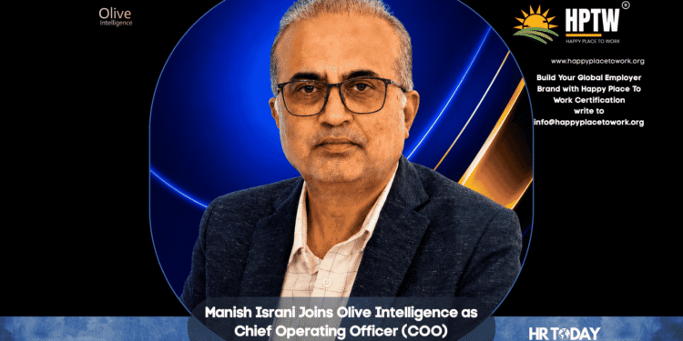 Manish Israni Joins Olive Intelligence as Chief Operating Officer (COO)
