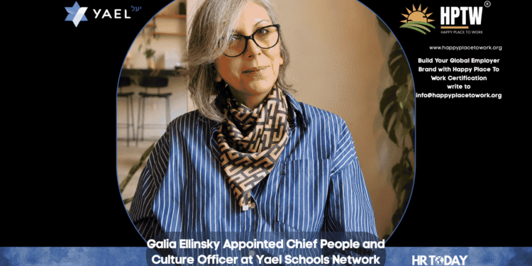 Galia Ellinsky Appointed Chief People and Culture Officer at Yael Schools Network