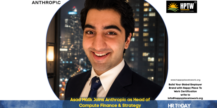 Asad Malik Joins Anthropic as Head of Compute Finance & Strategy