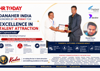 HR TODAY Honors Danaher India for Innovative Talent Attraction Strategy at Cepheid India