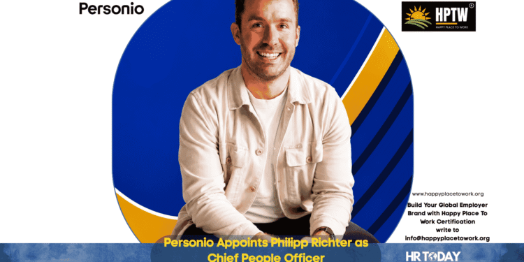 Personio Appoints Philipp Richter as Chief People Officer