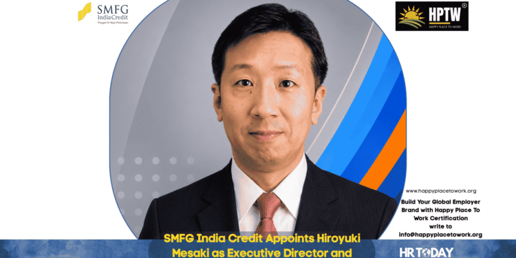 SMFG India Credit Appoints Hiroyuki Mesaki as Executive Director and Deputy CEO
