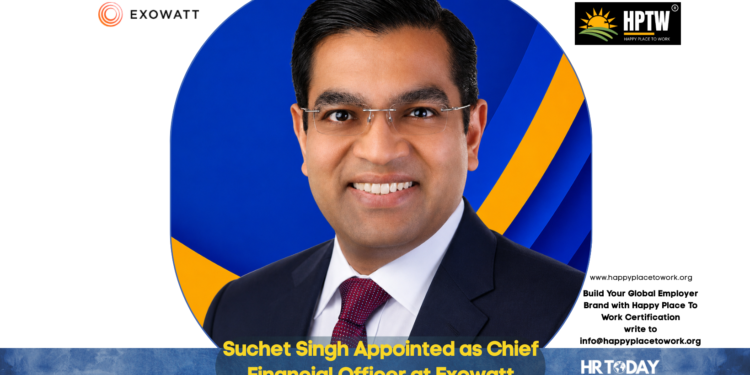 Suchet Singh Appointed as Chief Financial Officer at Exowatt