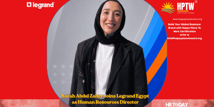 Sarah Abdel Zaher Joins Legrand Egypt as Human Resources Director