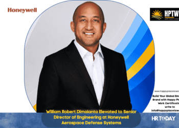 William Robert Dimalanta Elevated to Senior Director of Engineering at Honeywell Aerospace Defense Systems