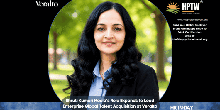 Shruti Kumari Moola’s Role Expands to Lead Enterprise Global Talent Acquisition at Veralto