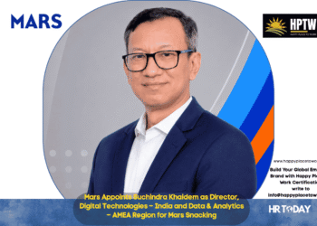 Mars Appoints Suchindra Khaidem as Director, Digital Technologies – India and Data & Analytics – AMEA Region for Mars Snacking