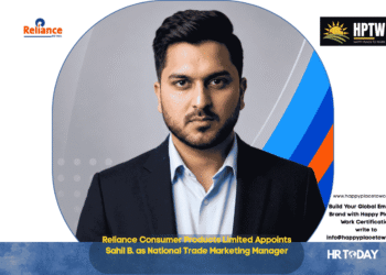 Reliance Consumer Products Limited Appoints Sahil B. as National Trade Marketing Manager
