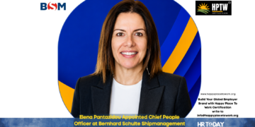 Elena Pantazidou Appointed Chief People Officer at Bernhard Schulte Shipmanagement