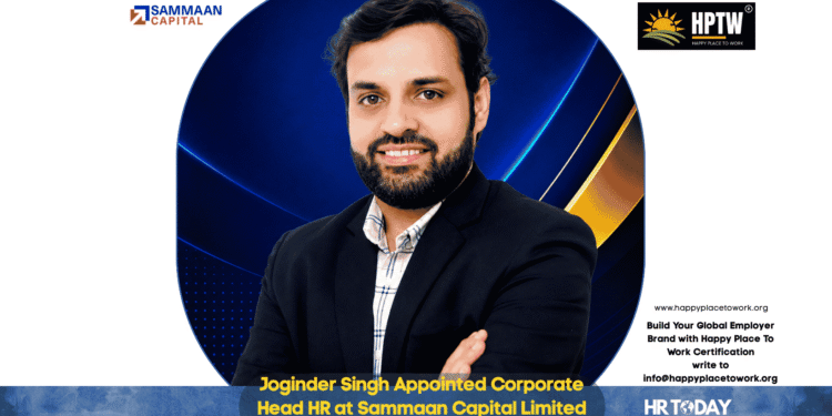 Joginder Singh Appointed Corporate Head HR at Sammaan Capital Limited