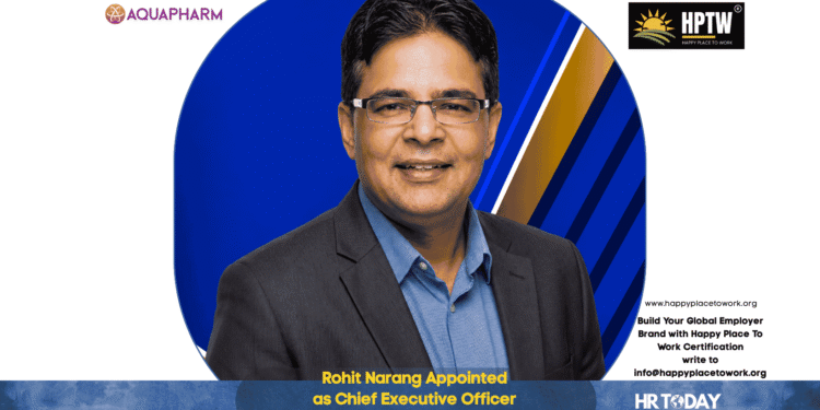 Rohit Narang Appointed as Chief Executive Officer at Aquapharm Chemical Limited