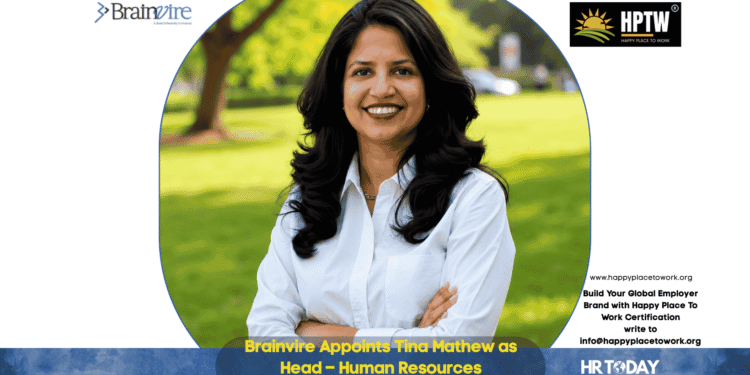 Brainvire Appoints Tina Mathew as Head – Human Resources