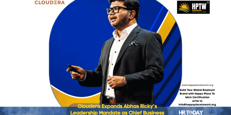 Cloudera Expands Abhas Ricky’s Leadership Mandate as Chief Business Officer and GM, Applied AI