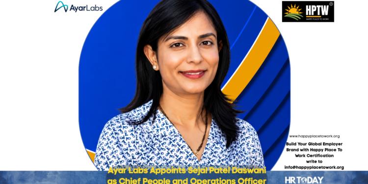 Ayar Labs Appoints Sejal Patel Daswani as Chief People and Operations Officer