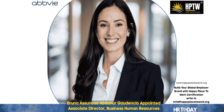 Bruna Assuncao Abdanur Gaudencio Appointed Associate Director, Business Human Resources – Immunology at AbbVie