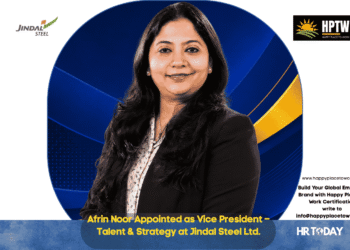 Afrin Noor Appointed as Vice President – Talent & Strategy at Jindal Steel Ltd.