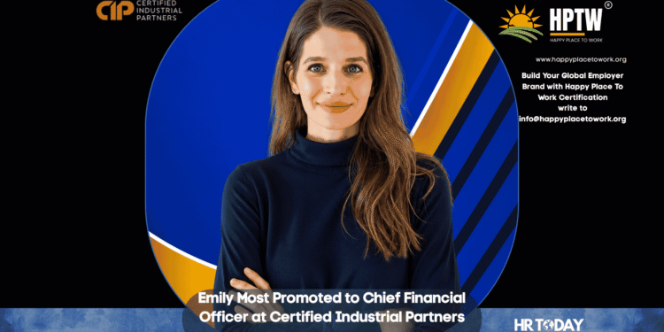 Emily Most Promoted to Chief Financial Officer at Certified Industrial Partners