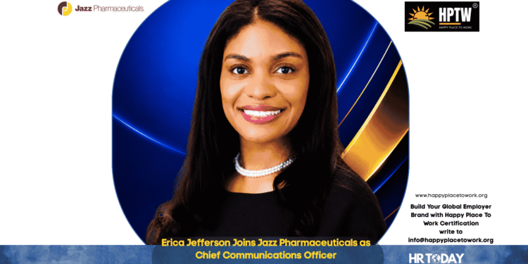 Erica Jefferson Joins Jazz Pharmaceuticals as Chief Communications Officer