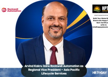 Arvind Kakru Joins Rockwell Automation as Regional Vice President – Asia Pacific Lifecycle Services