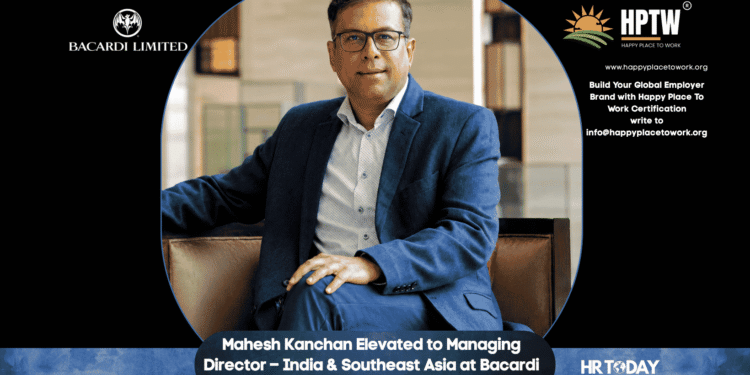 Mahesh Kanchan Elevated to Managing Director – India & Southeast Asia at Bacardi
