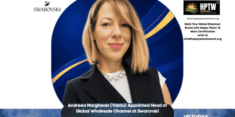 Andreea Marginean (Vantu) Appointed Head of Global Wholesale Channel at Swarovski