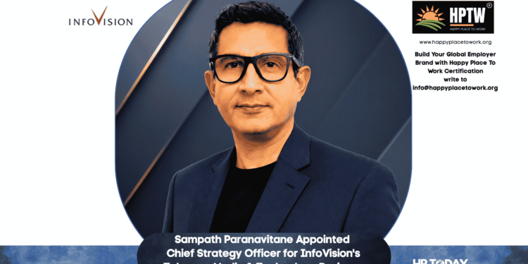 Sampath Paranavitane Appointed Chief Strategy Officer for InfoVision's Telecom, Media & Technology Business