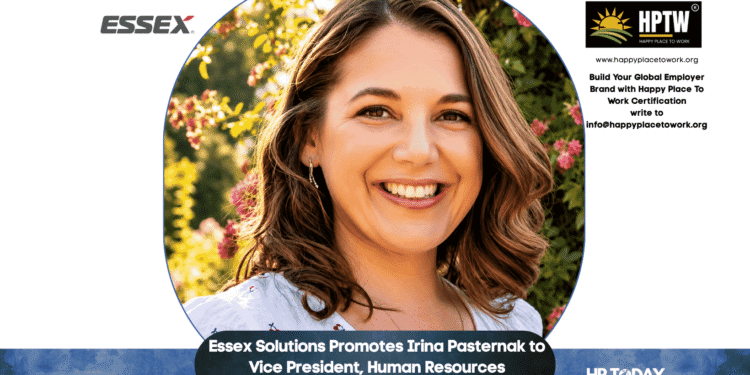 Essex Solutions Promotes Irina Pasternak to Vice President, Human Resources
