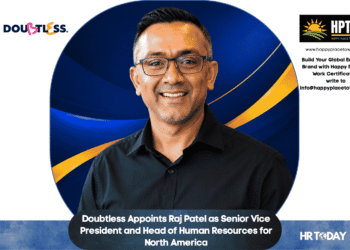 Doubtless Appoints Raj Patel as Senior Vice President and Head of Human Resources for North America