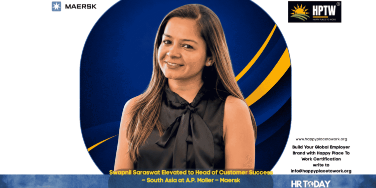 Swapnil Saraswat Elevated to Head of Customer Success – South Asia at A.P. Moller – Maersk