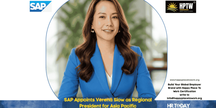 SAP Appoints Verena Siow as Regional President for Asia Pacific