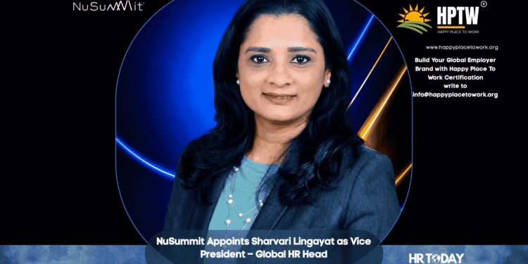 NuSummit Appoints Sharvari Lingayat as Vice President – Global HR Head