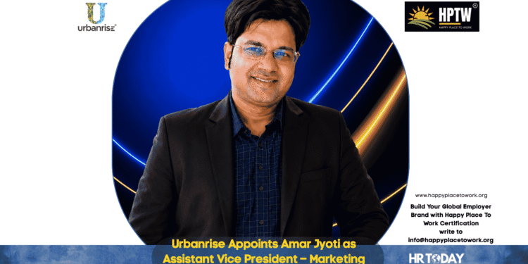 Urbanrise Appoints Amar Jyoti as Assistant Vice President – Marketing