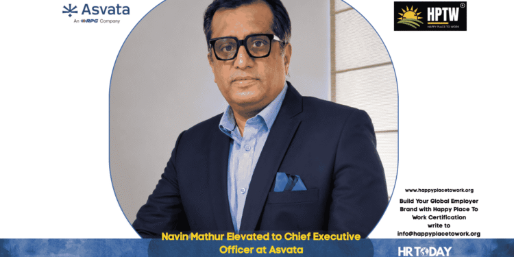 Navin Mathur Elevated to Chief Executive Officer at Asvata